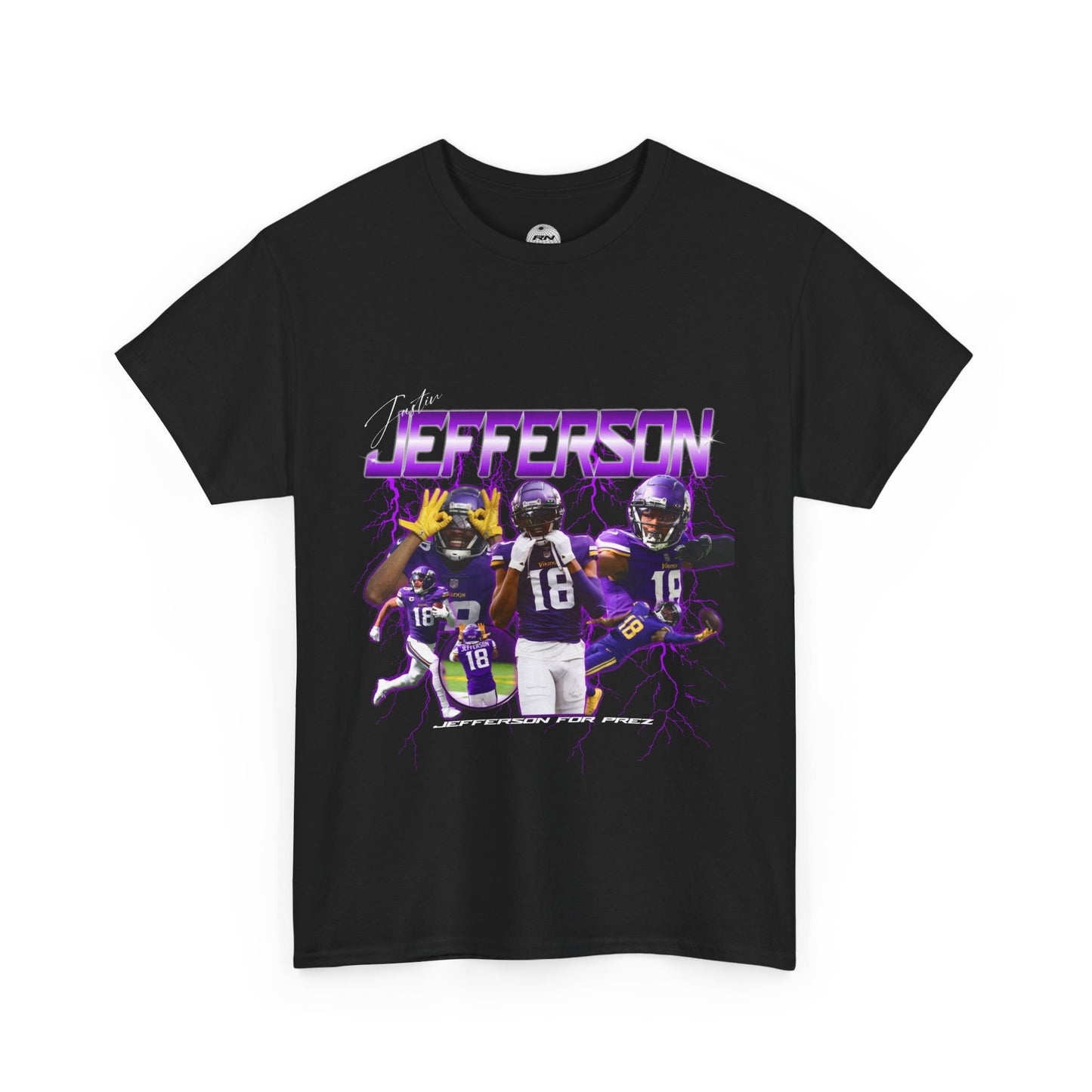 Justin Jefferson Graphic Adult tee