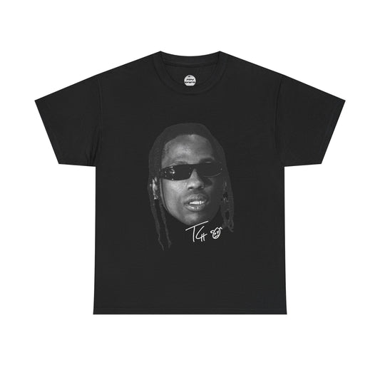 Travis Scott Big Head Adult Tee